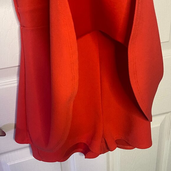 2/$20 - Coral A'Gaci Spaghetti Strap Skirted Romper - Picture 4 of 8